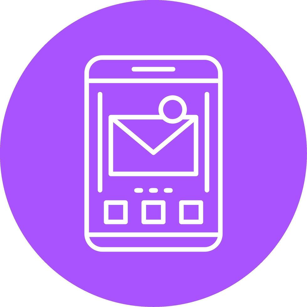 Mail Icon Design Symbol vector