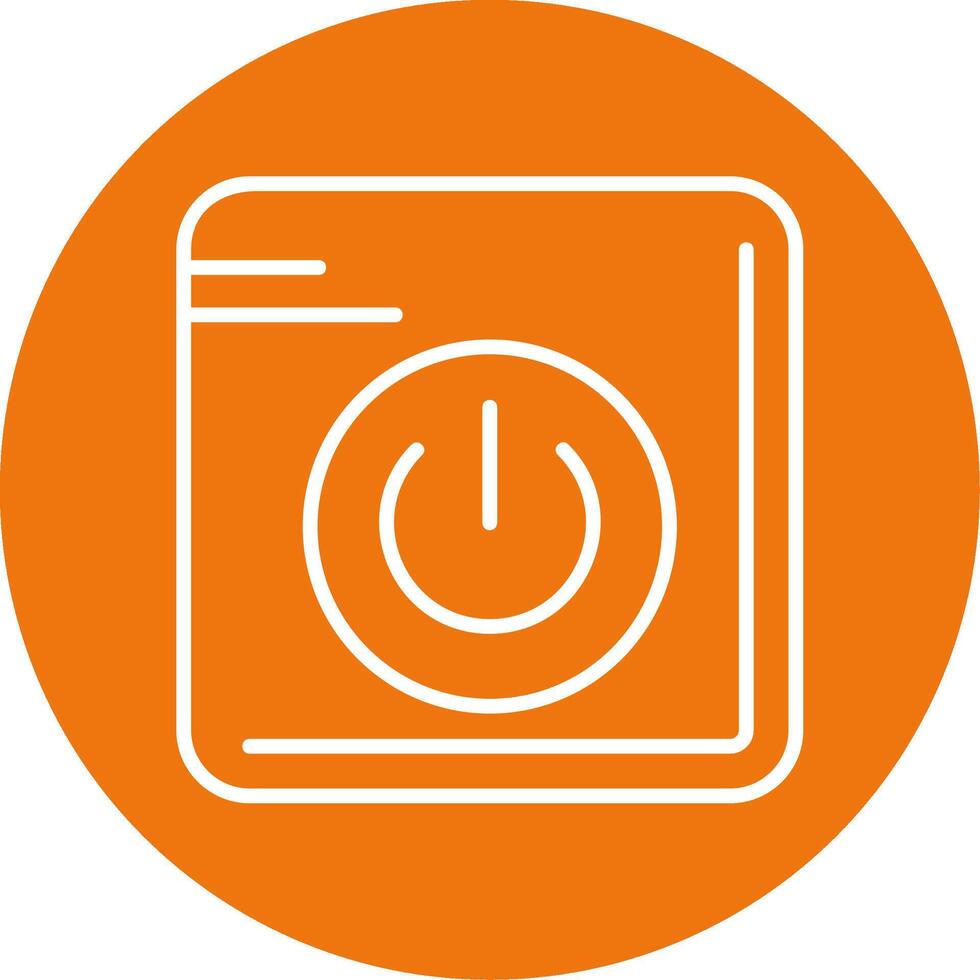 Power Icon Design vector
