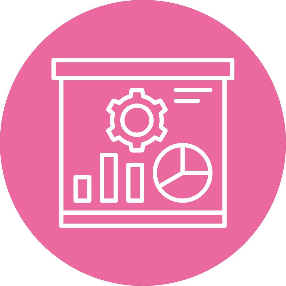 Presentation Icon Design vector