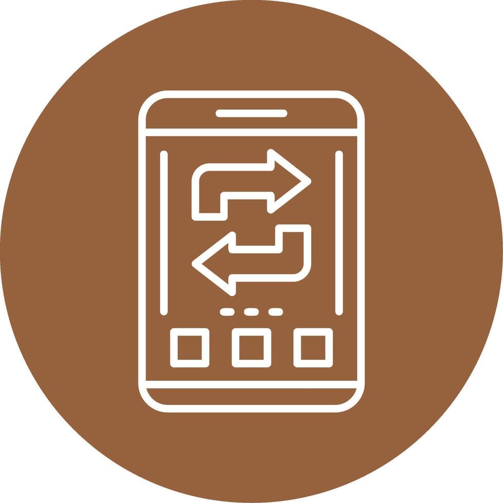 Refresh Icon Design Symbol vector