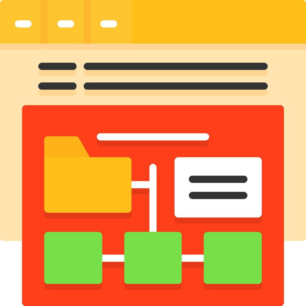 XML sitemap Icon Design Symbol vector