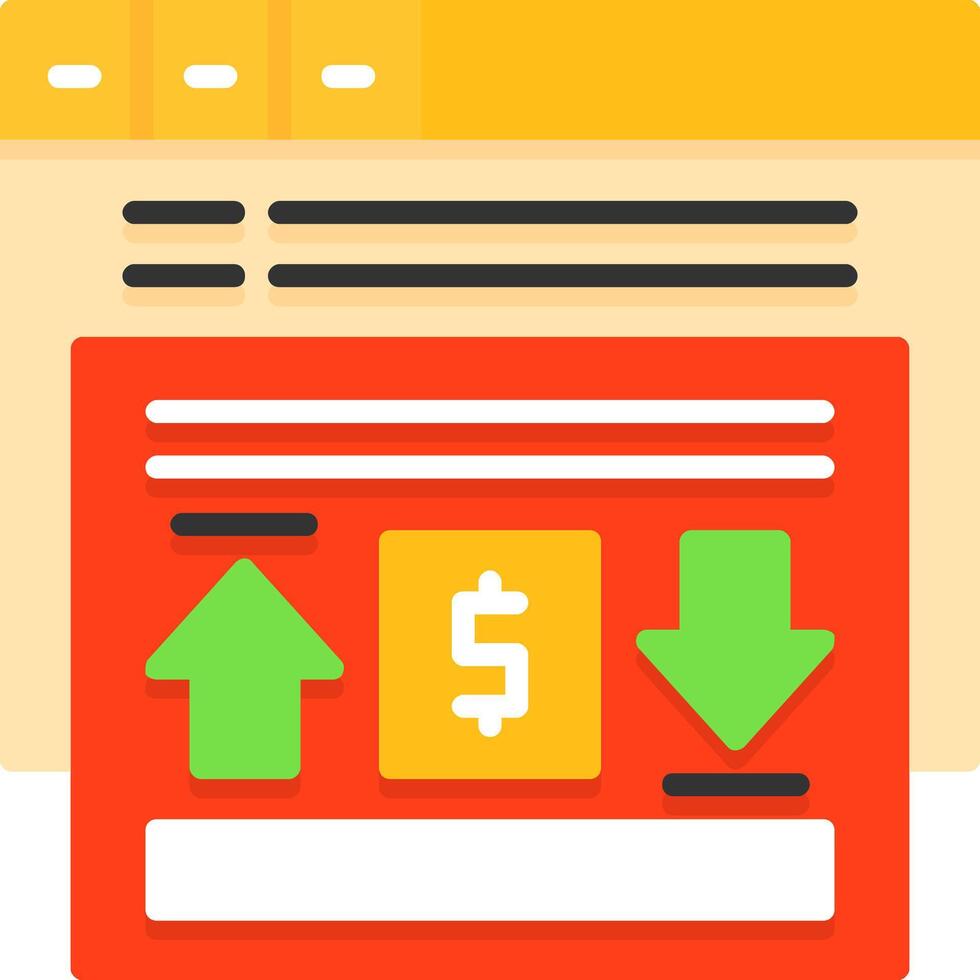 Cost per click Icon Design Symbol vector