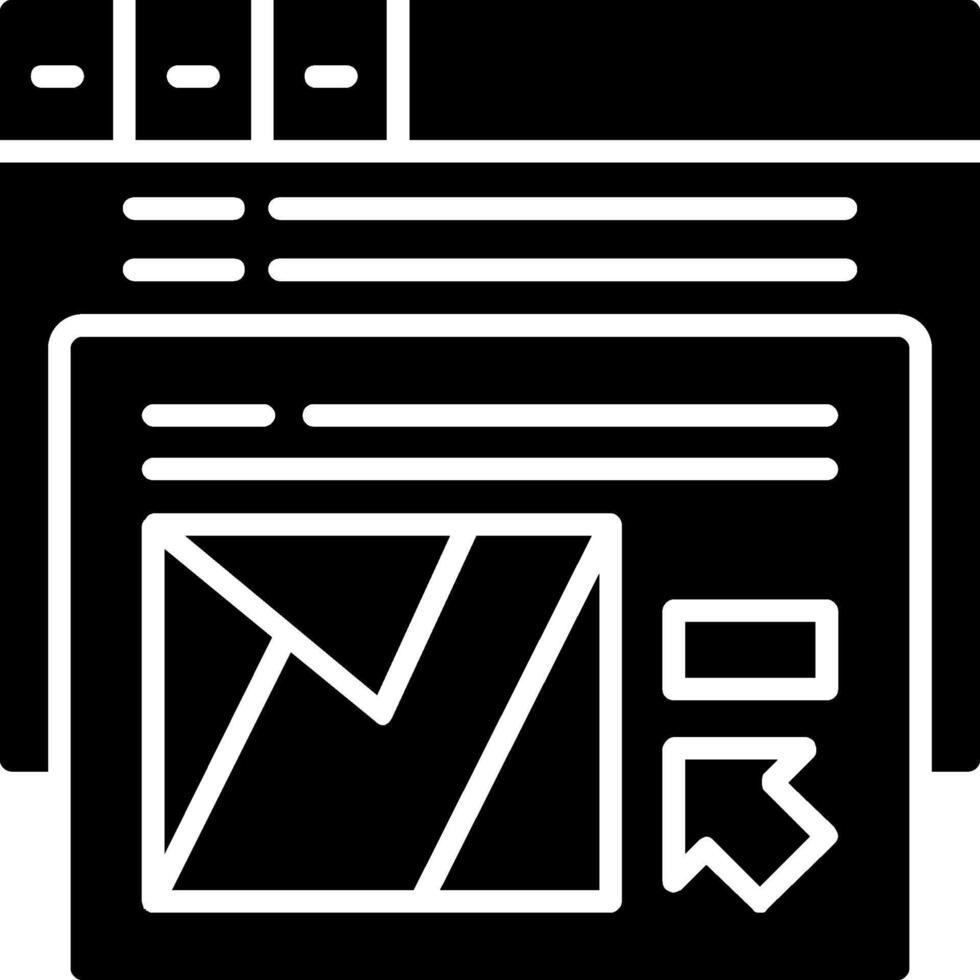 Conversion rate optimization Icon Design Symbol vector