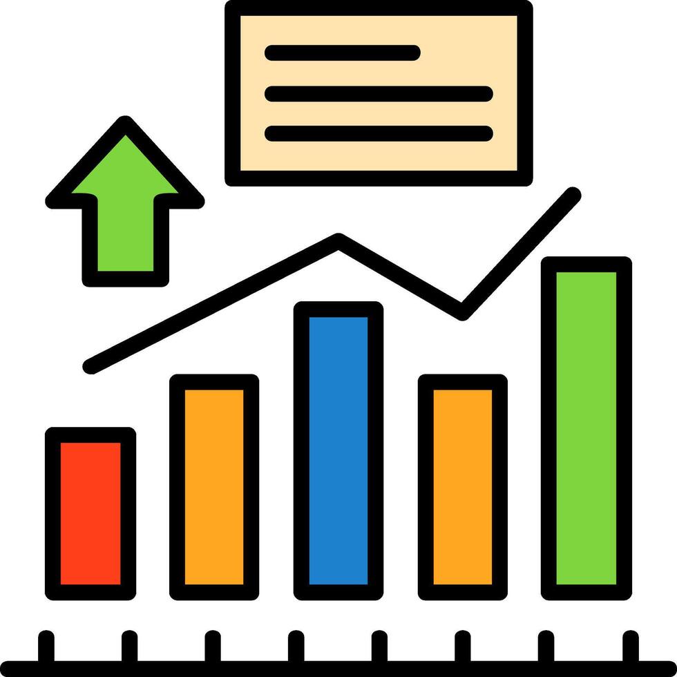 Bar chart Icon Design Symbol vector