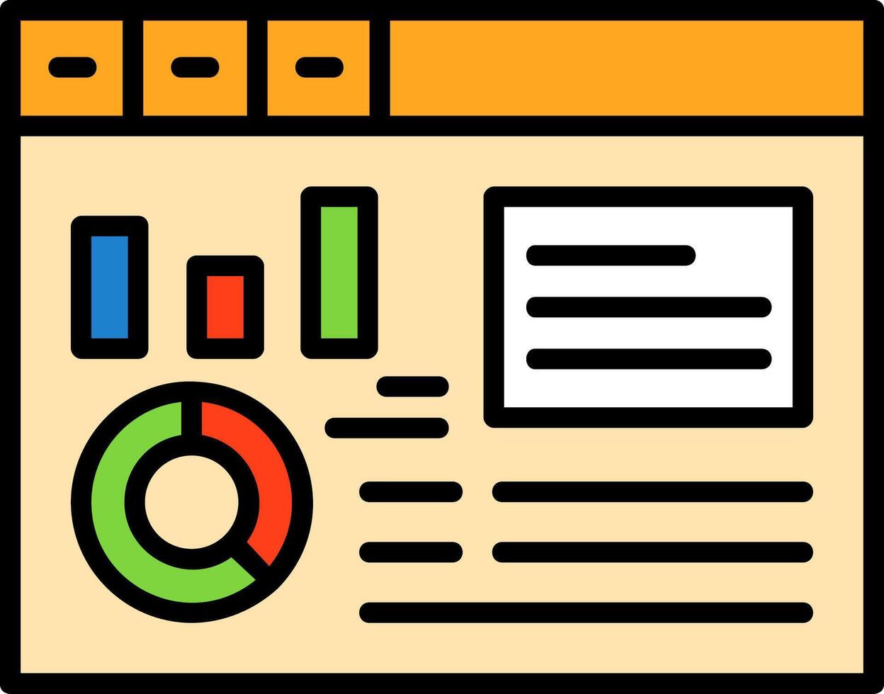 Dashboard Icon Design Symbol vector