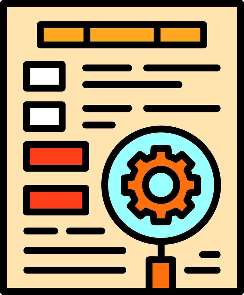 Keyword optimization Icon Design Symbol vector