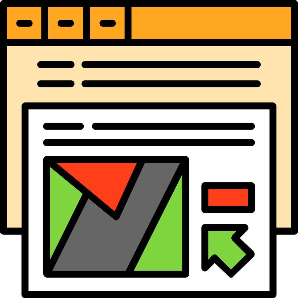 Conversion rate optimization Icon Design Symbol vector