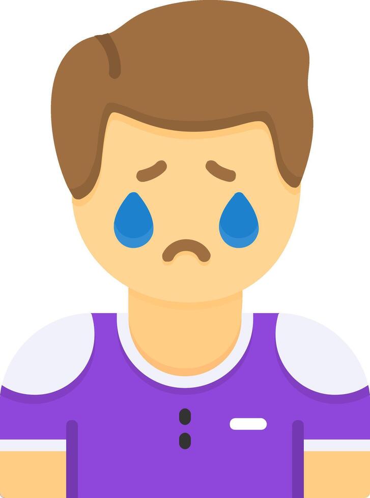 Melancholy Icon Desogn Symbol vector