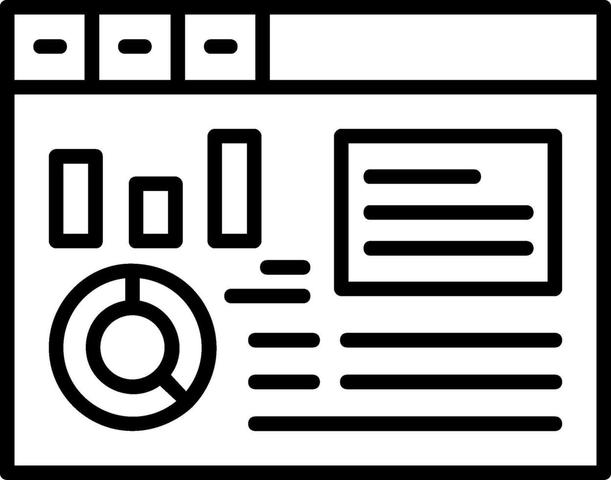 Dashboard Icon Design Symbol vector