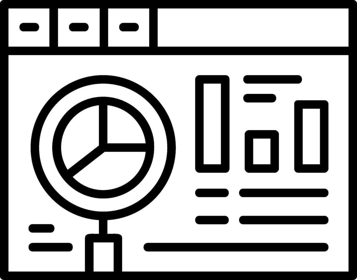 Website audit Icon Design Symbol vector