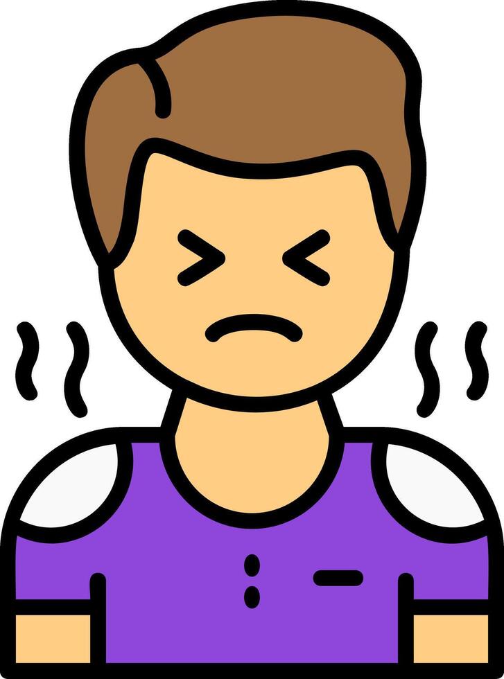 Discomfort Icon Desogn Symbol vector