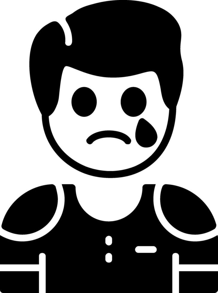Sadness Icon Desogn Symbol vector