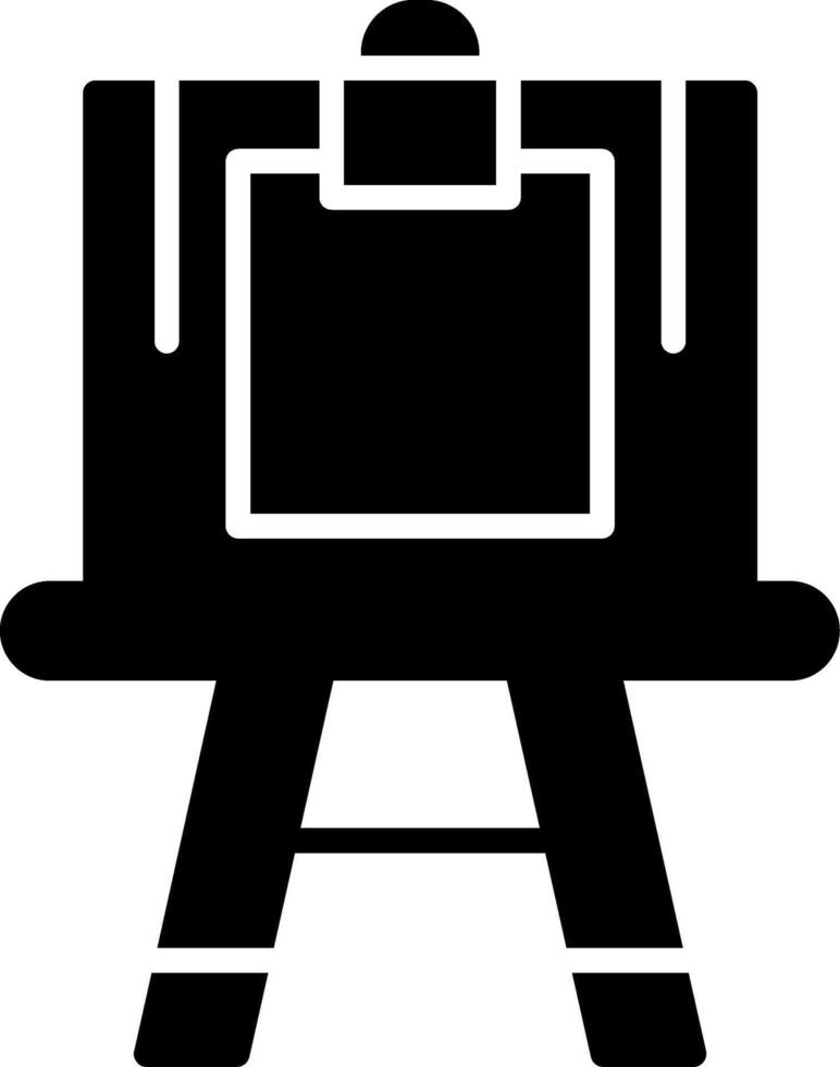 Easel Icon Design vector