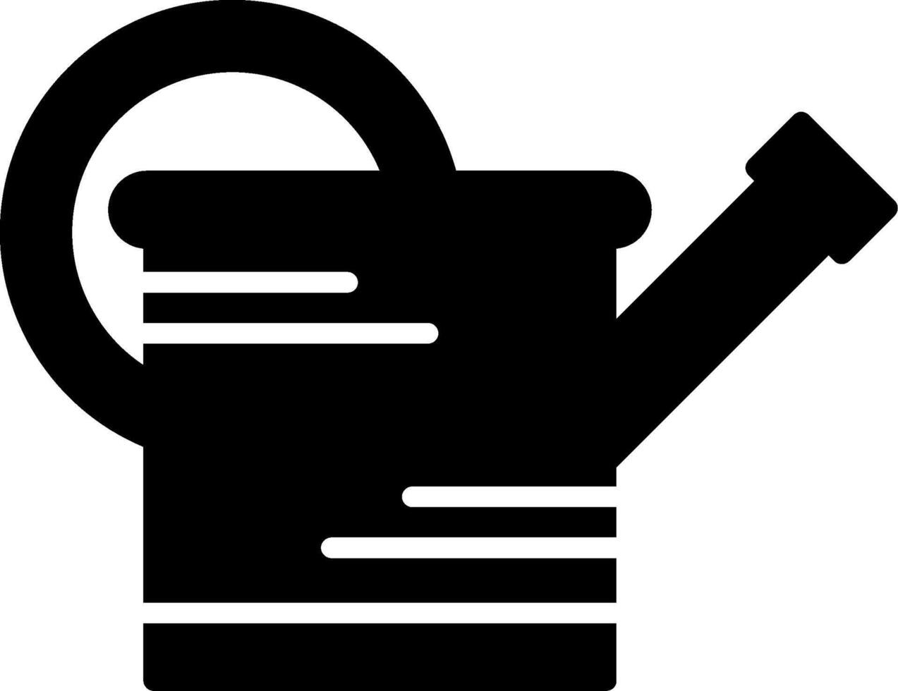 Watering can Icon Design vector