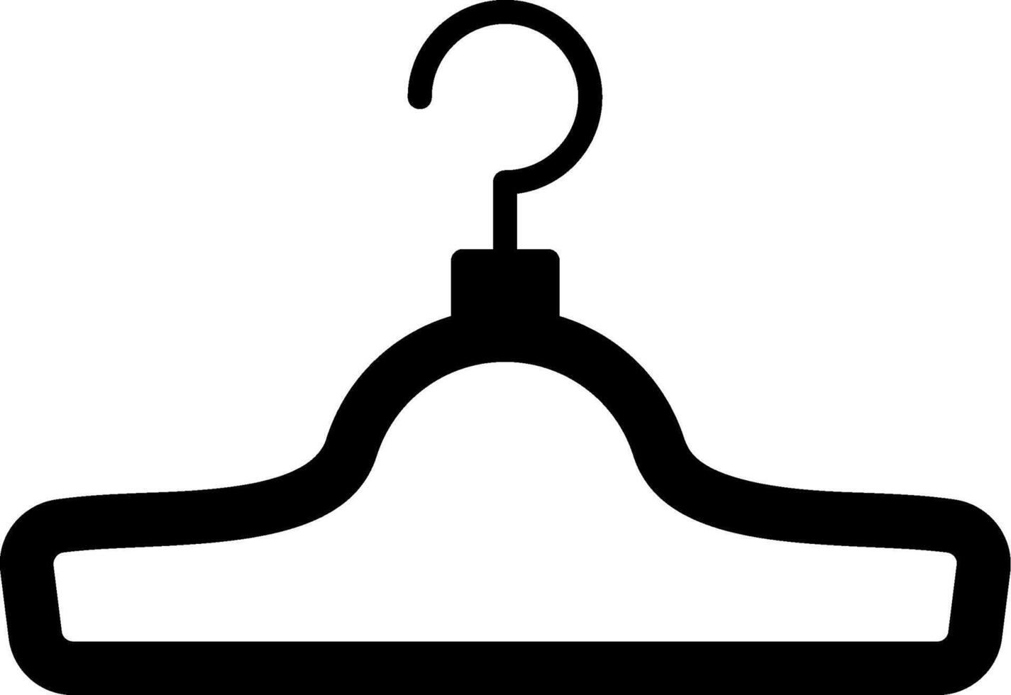 Clothes hanger Icon Design vector