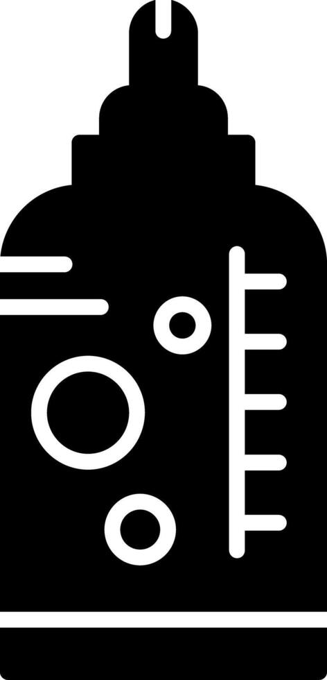 Baby bottle Icon Design vector