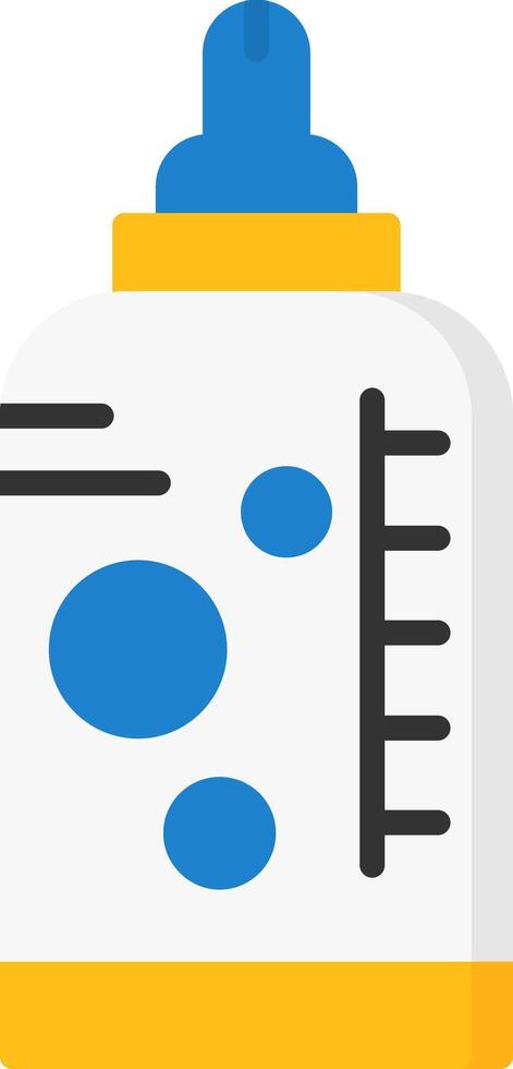 Baby bottle Icon Design vector