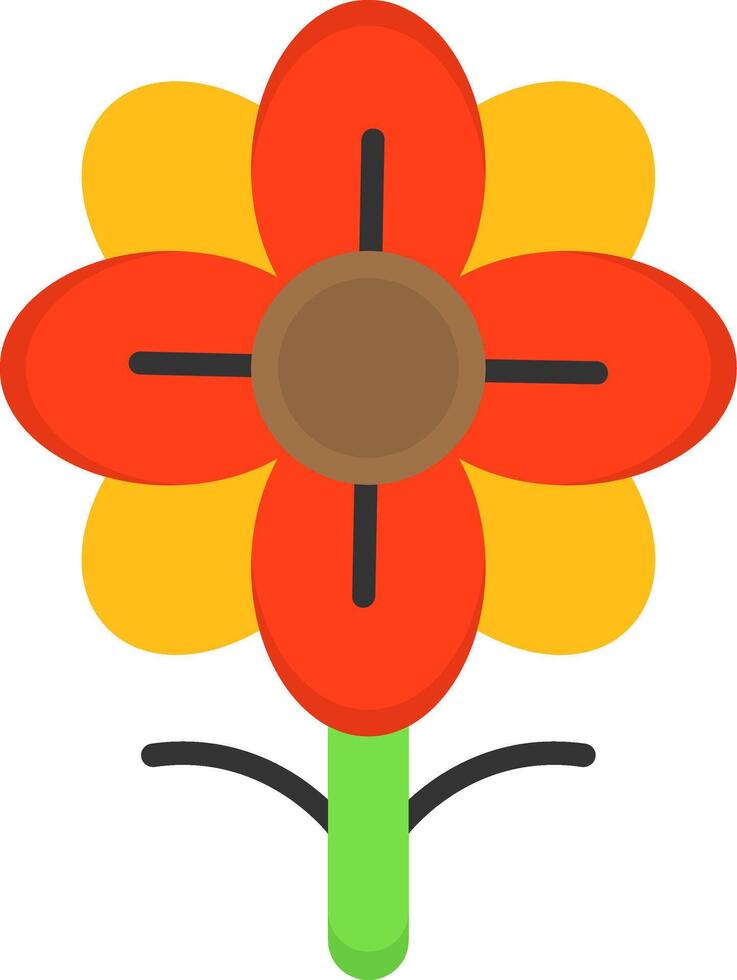Flower Icon Design vector