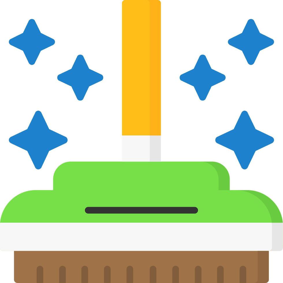 Broom Icon Design vector