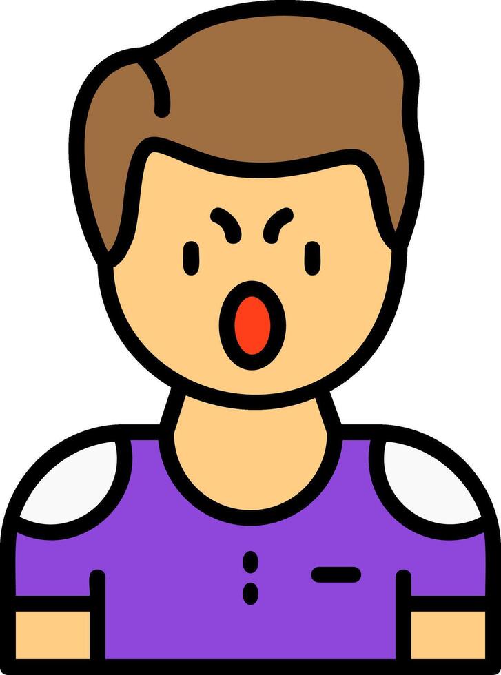 Indignation Icon Desogn Symbol vector