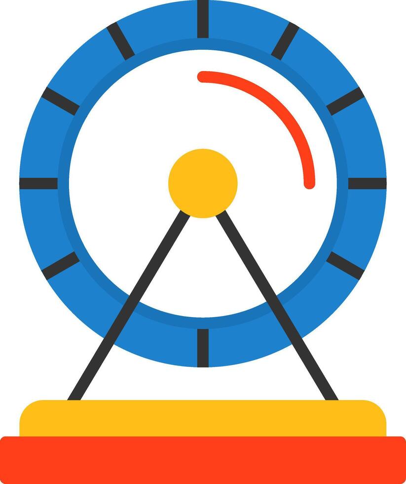Hamster wheel Icon Design vector