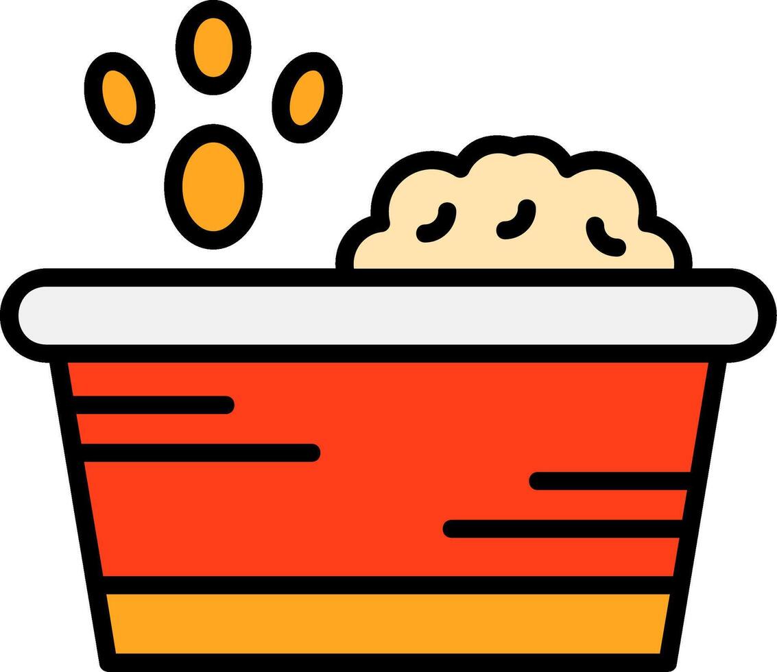 Cat litter box Icon Design vector
