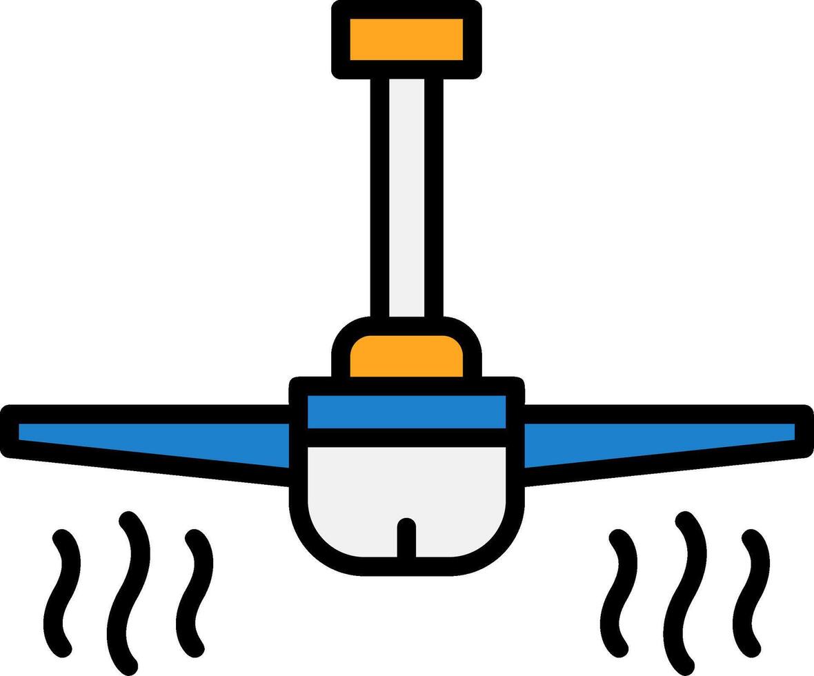 Ceiling fan Icon Design vector