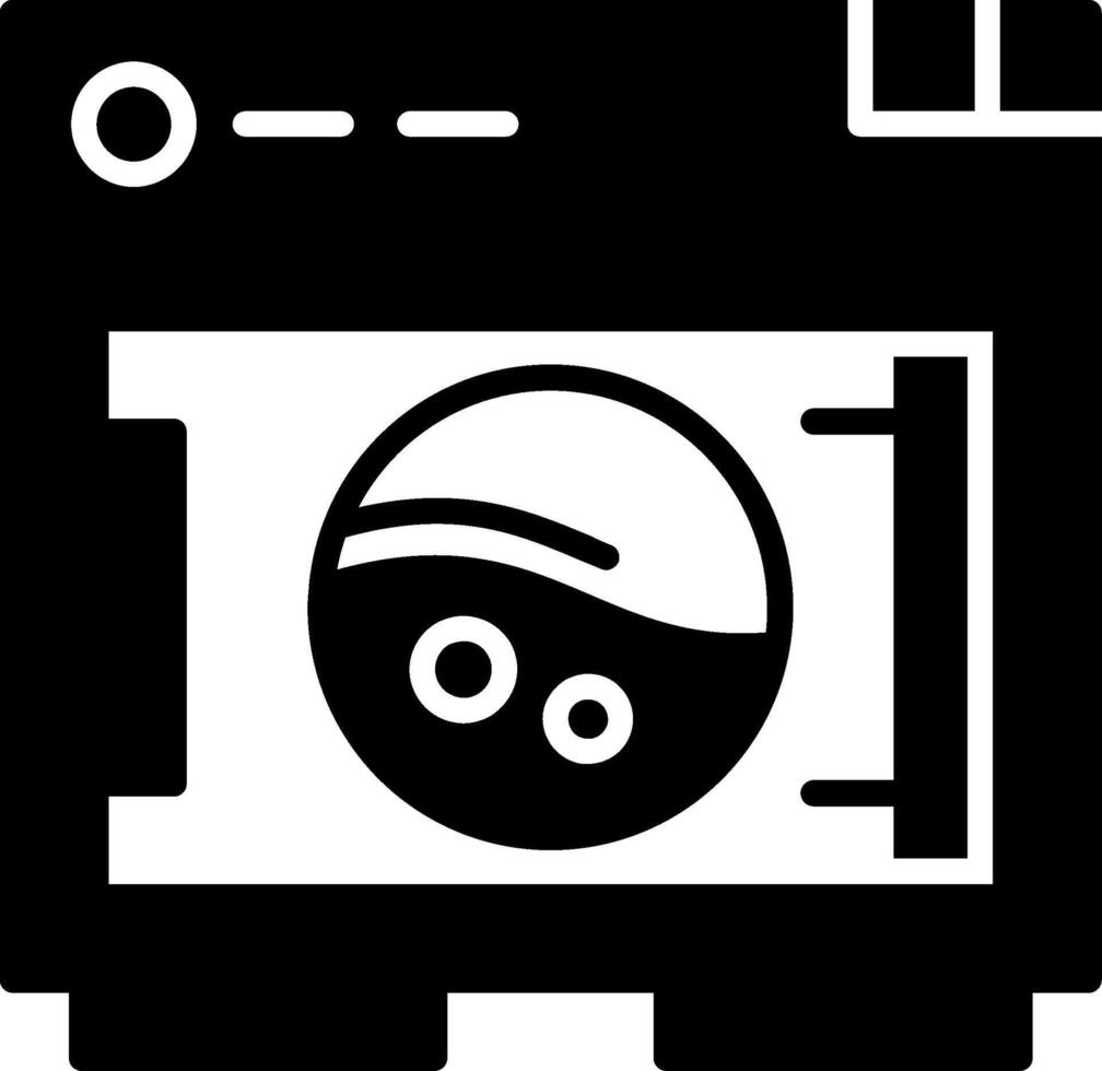 Washing machine Icon Design vector