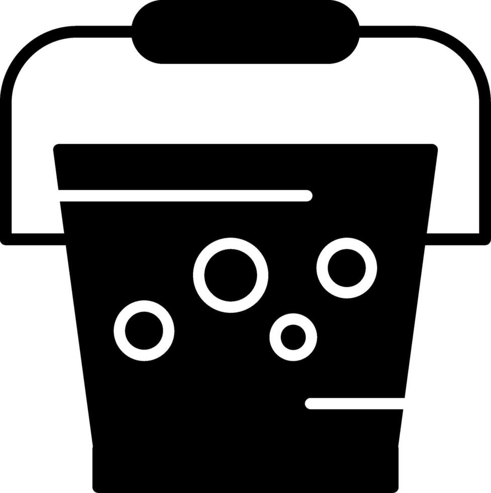 Bucket Icon Design vector