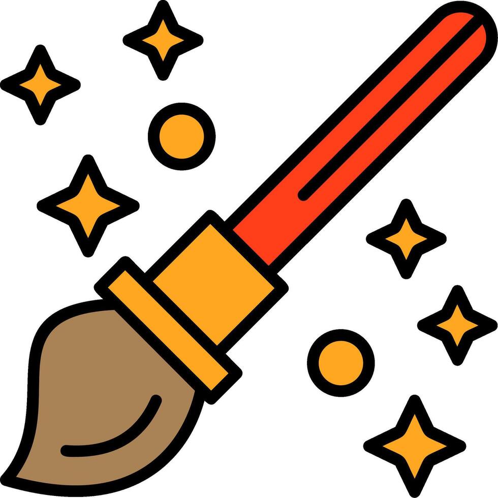 Paintbrush Icon Design vector
