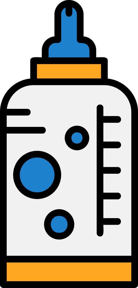 Baby bottle Icon Design vector