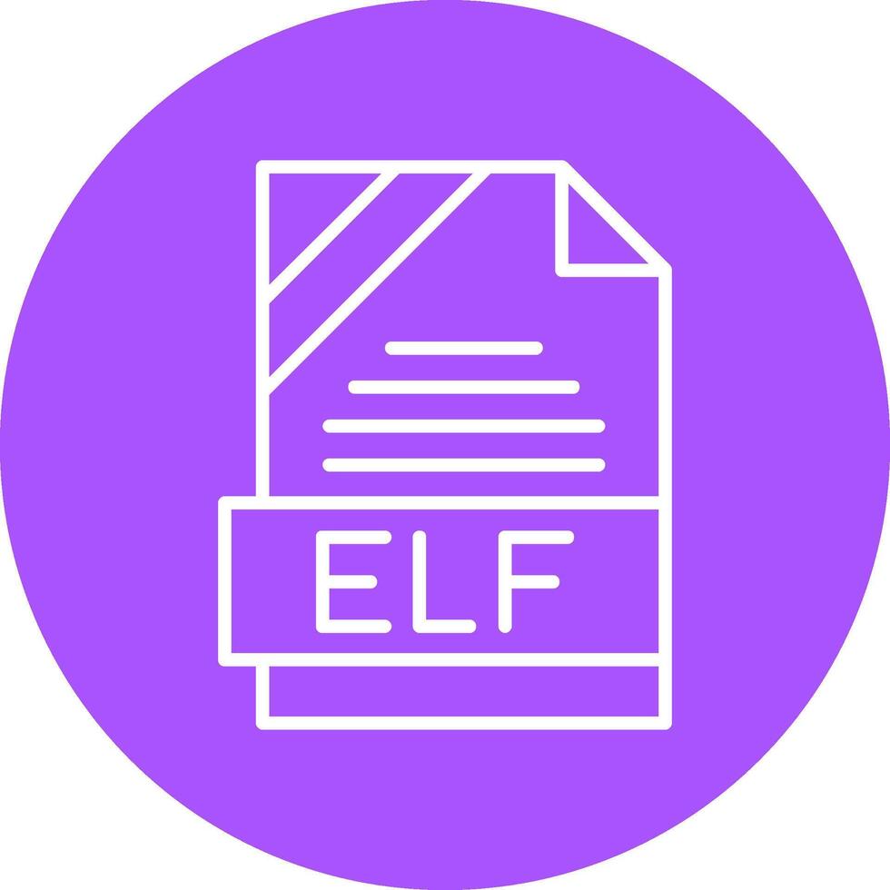 ELF Icon Design vector