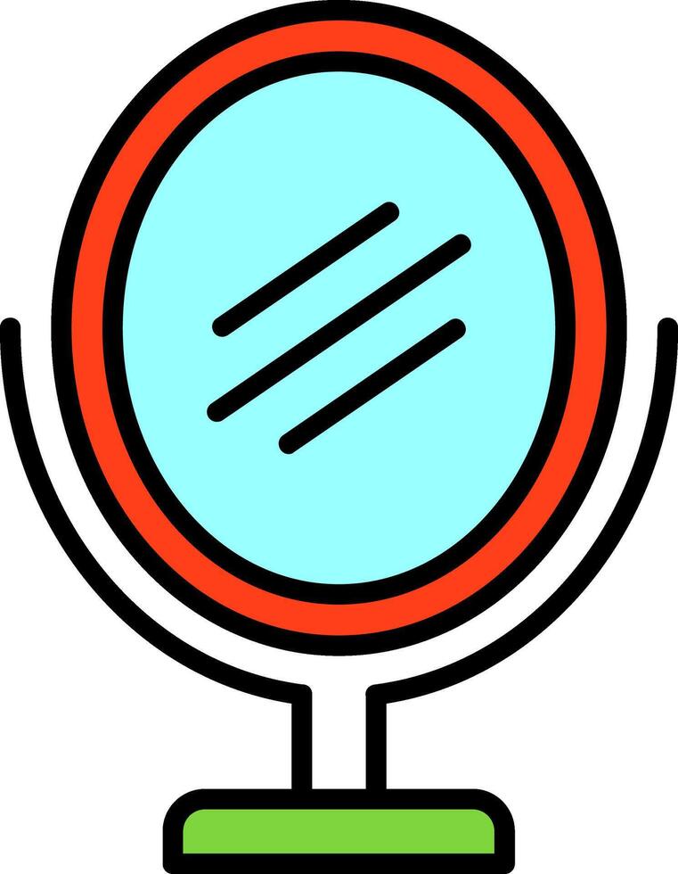 Mirror Icon Design vector