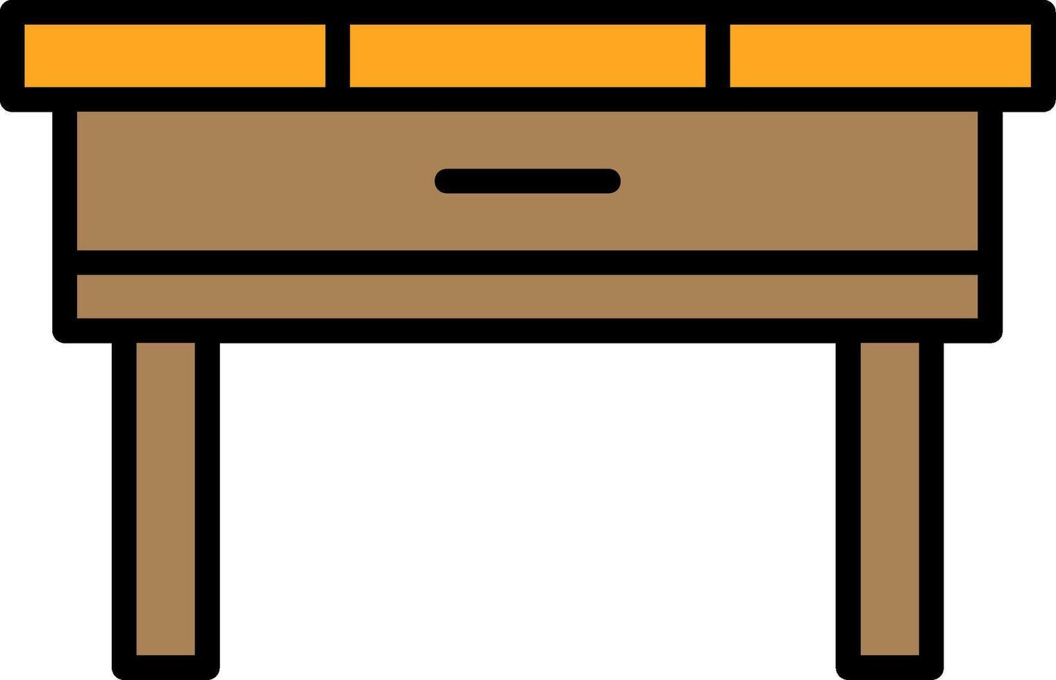 Table Icon Design vector