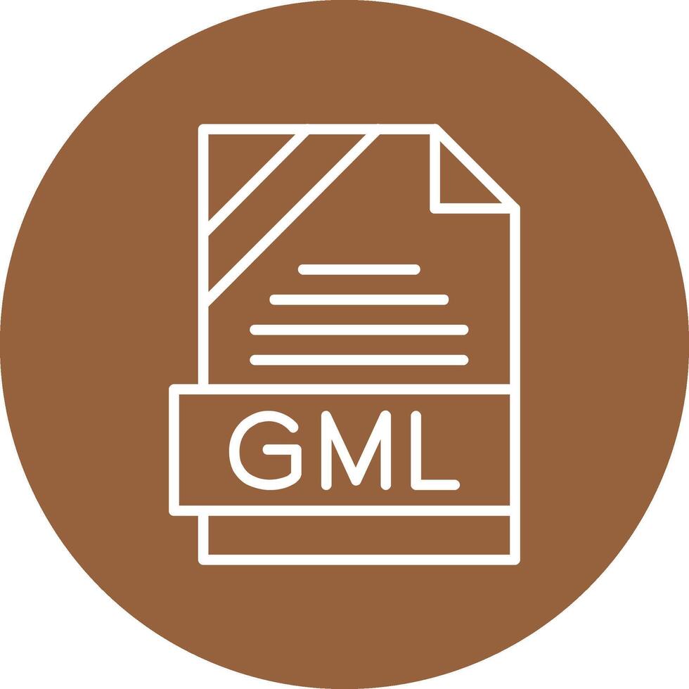 GML Icon Design vector