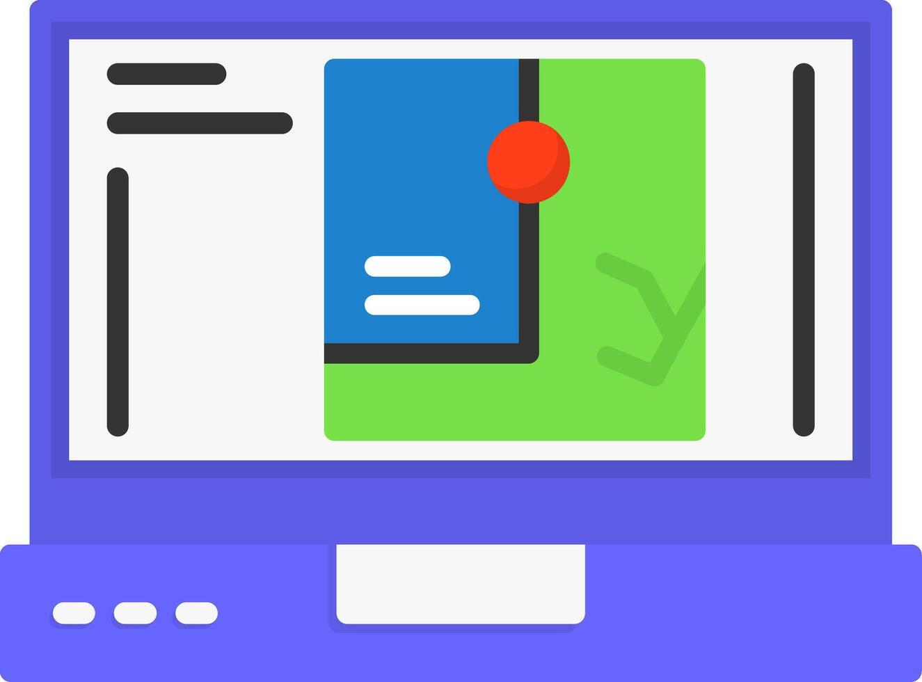 GPS Icon Design vector