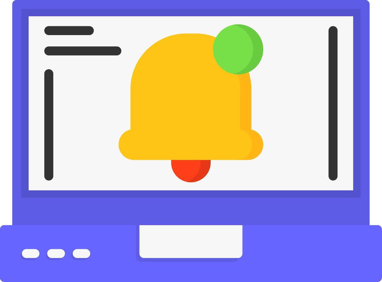 Notifications Icon Design vector