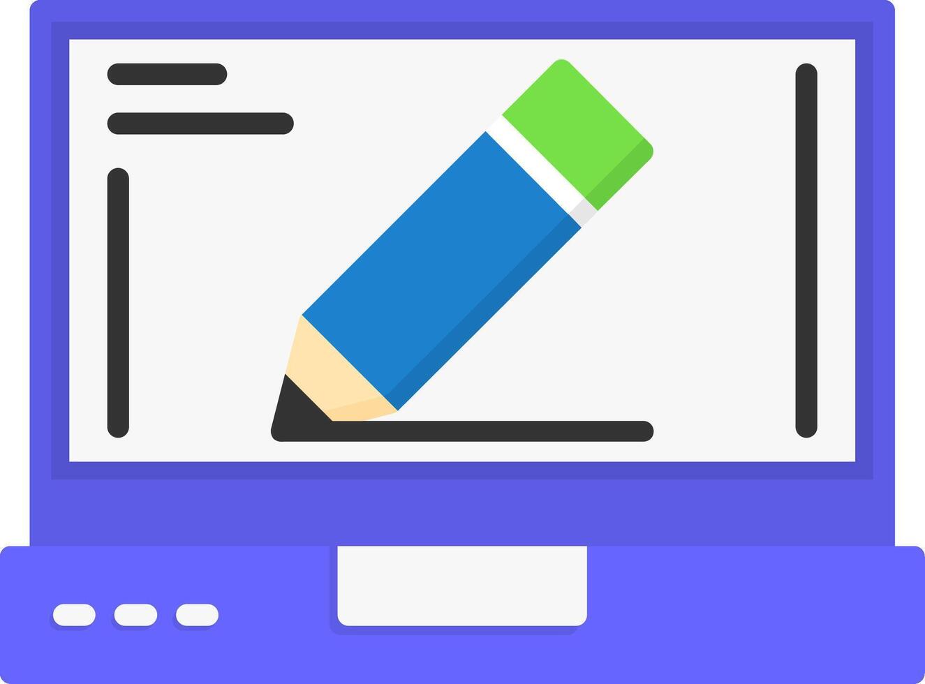 Edit Icon Design vector