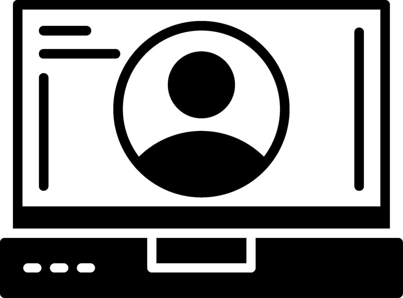 Profile Icon Design vector