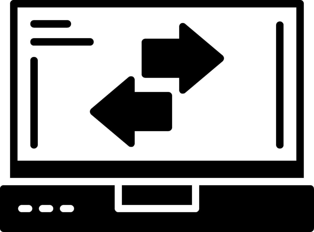 Refresh Icon Design vector