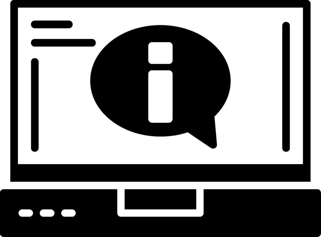 Information Icon Design vector