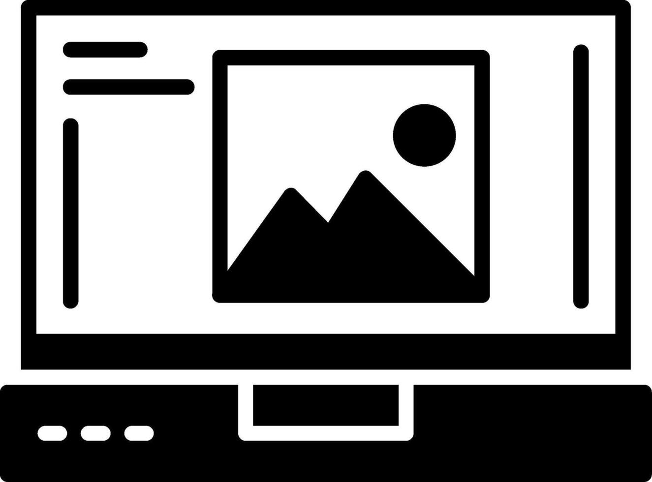 Image Icon Design vector