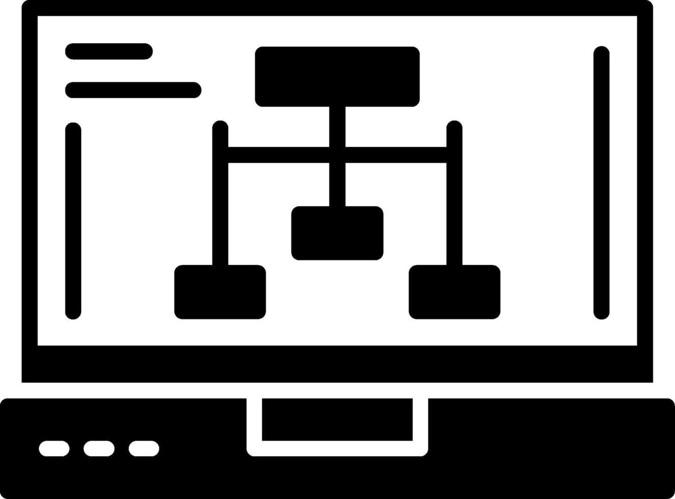 Network Icon Design vector