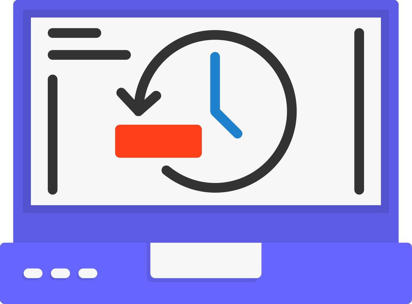 History Icon Design vector