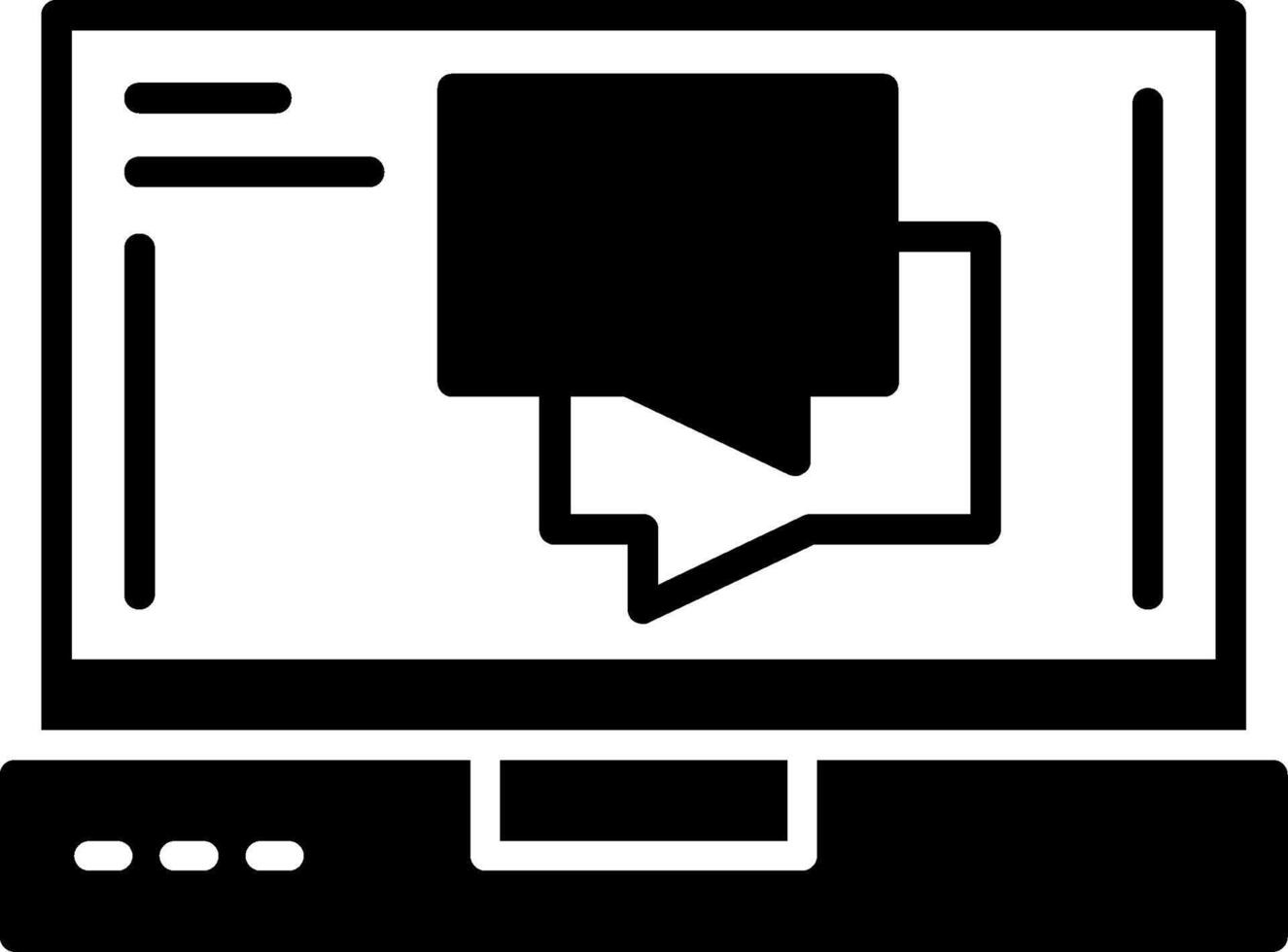 Chat Icon Design vector