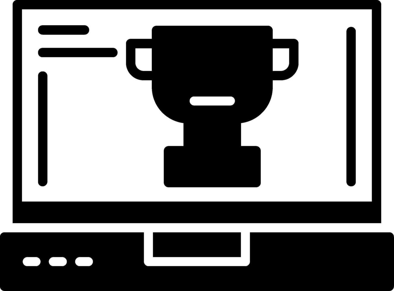 Trophy Icon Design vector