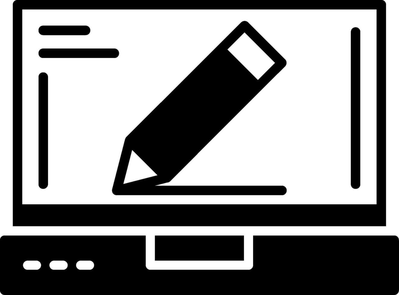 Edit Icon Design vector