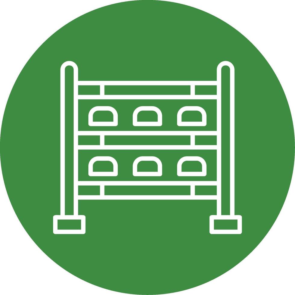 Shoe rack Icon Design vector