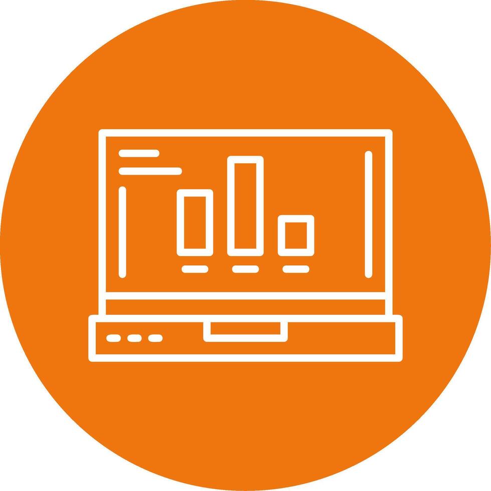 Chart Icon Design vector
