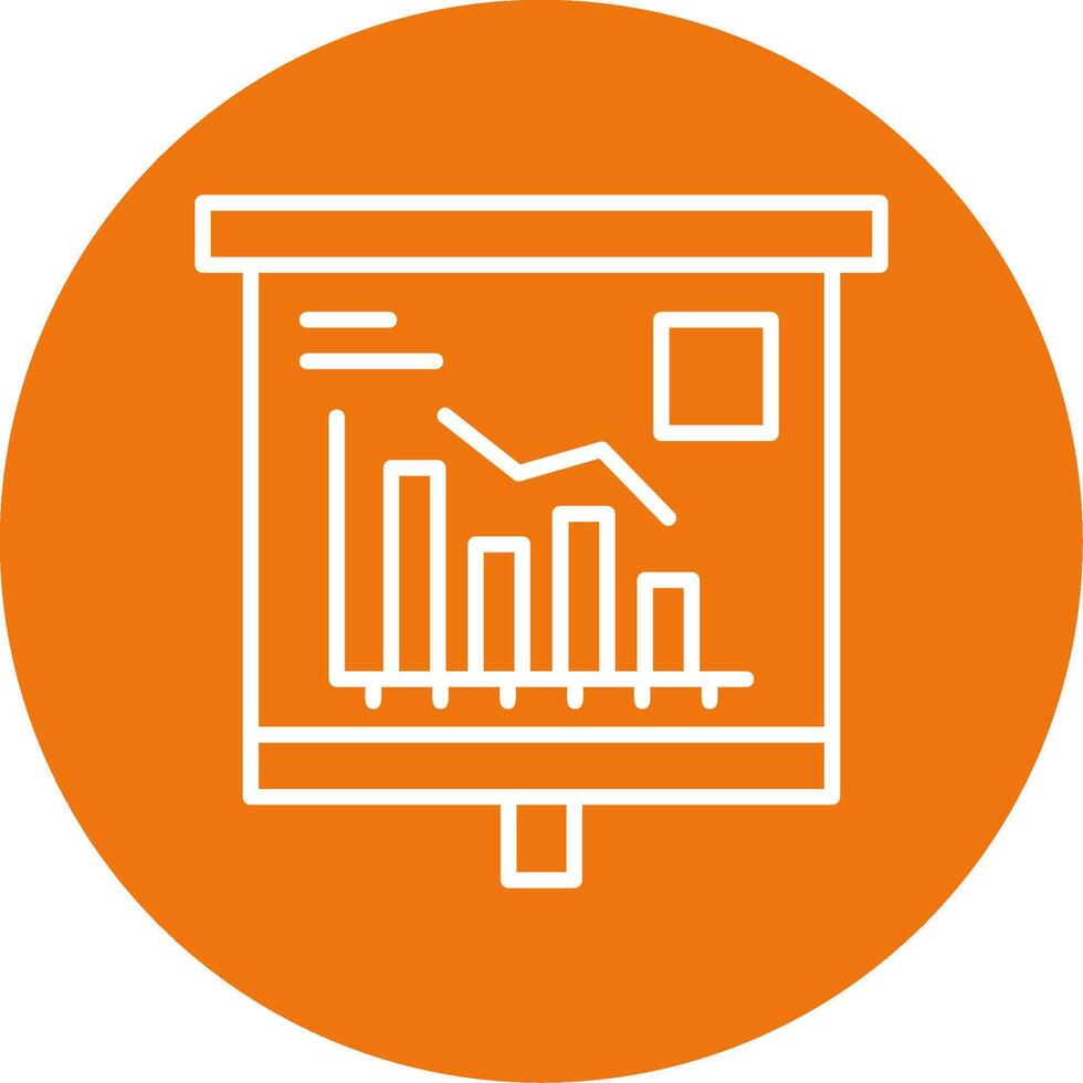 Trend Chart Icon Design Symbol vector